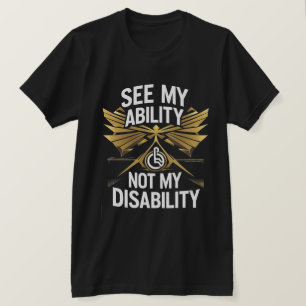 Camiseta Veja a minha habilidade - Empowerment T-Shirt Desi