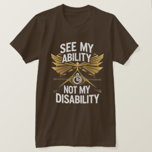 Camiseta Veja a minha habilidade - Empowerment T-Shirt Desi