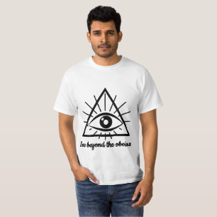 Camiseta Veja além do óbvio Paz é Poder