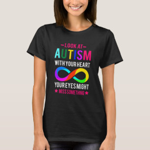 Camiseta Veja Autismo Quebra-cabeça Piece Autismo Autismo A