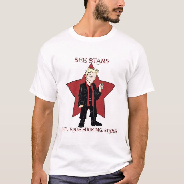 Camiseta Veja estrelas (Frente)