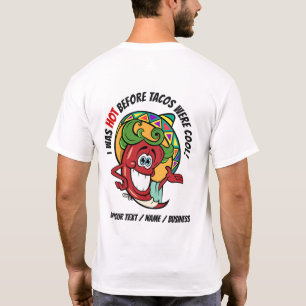 Camiseta Veja Frente - HUMOR TACO PIMENTA