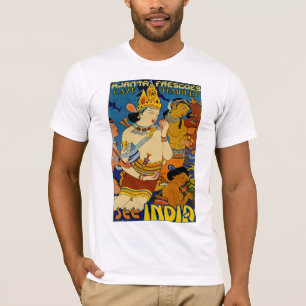 Camiseta Veja Índia ~ Ajanta Frescoes