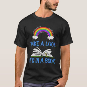 Camiseta Veja Isso Num Livro Do Rainbow Librarian Assis