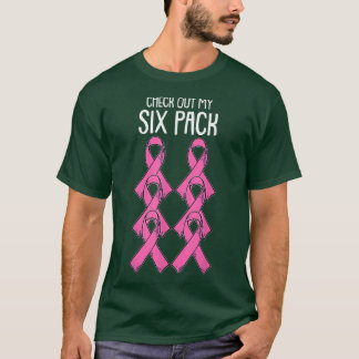 Camiseta Veja Meu Cancer de Mama Si Pack A Rosa De Consciên