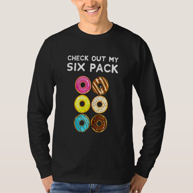 Camiseta Veja Meu Pacote Seis - Rosquinhas Rosquinhas - Gym (Frente)