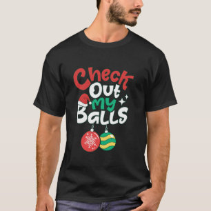 Camiseta Veja Meu Salão De Natal Homens Sarcasianos Jo