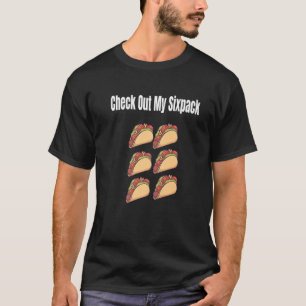 Camiseta Veja Meu Taco De 6 Embalagens Abs