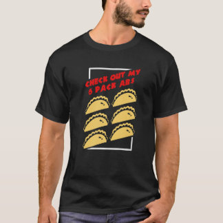 Camiseta Veja Meu Taco De 6 Embalagens Abs