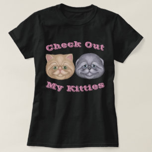Camiseta Veja Meus Gatinhos