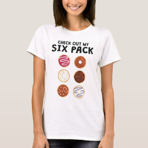 Camiseta Veja Minha Malhação De Rosquinha Engraçada Com
