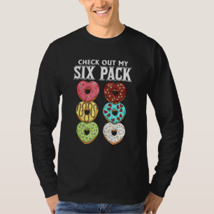 Camiseta Veja Minha Rosquinha De Seis Almofadas Engraçado G
