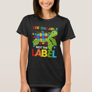 Camiseta Veja O Able Not The Label Quebra-cabeça Turtle Aut