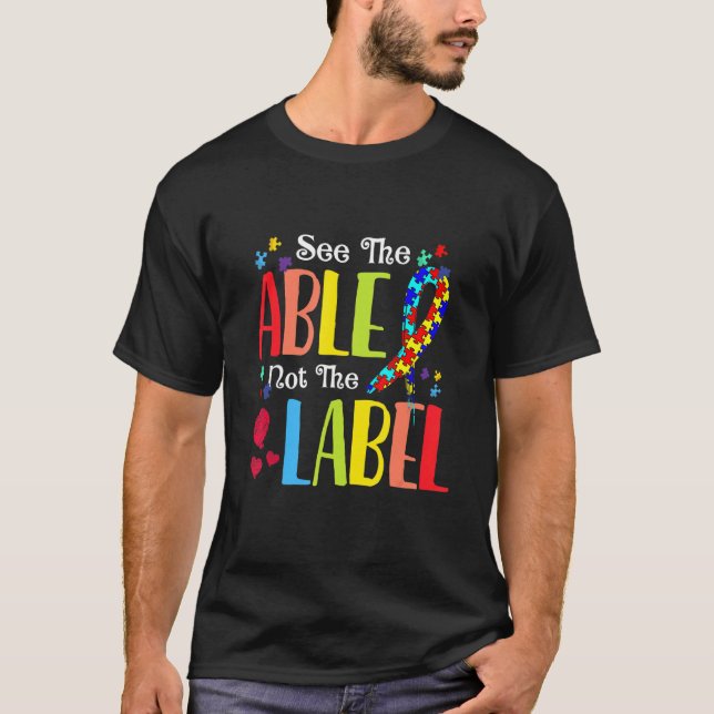 Camiseta Veja O Able Not The Label Ribbon Quebra-cabeça Aut (Frente)