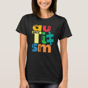 Camiseta Veja O Capaz Não O Rótulo Autismo