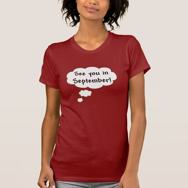 Camiseta Veja-o em setembro! (Frente)