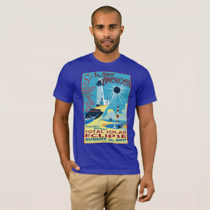 Camiseta Veja o grande Tshirt americano do eclipse