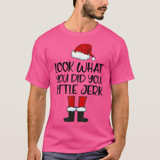 Camiseta Veja O Que Você FezPapais noeis De Natal PequenosI