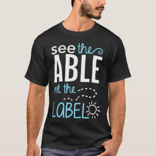 Camiseta Veja O Quebra-cabeça De Consciência Do Autismo De