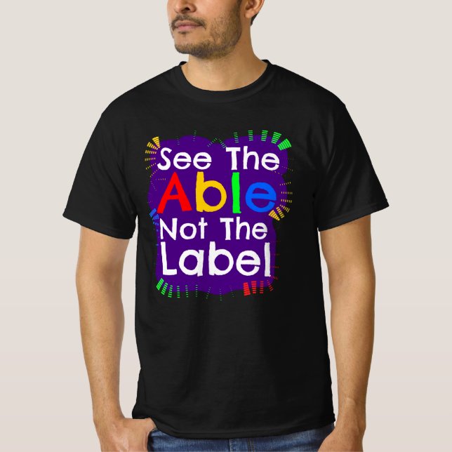 Camiseta Veja O Rótulo Não (Frente)