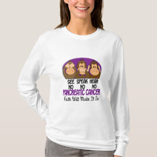 Camiseta Veja que para falar não ouça nenhum câncer de
