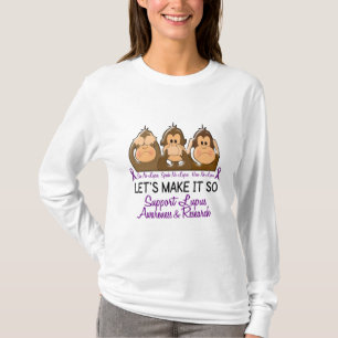 Camiseta Veja que para falar não ouça nenhum lúpus 2