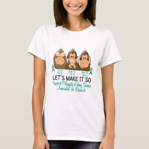 Camiseta Veja que para falar não ouça nenhuma doença ren