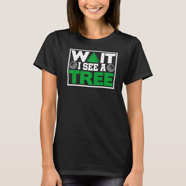 Camiseta Veja Uma Árvore Para Forester (Frente)