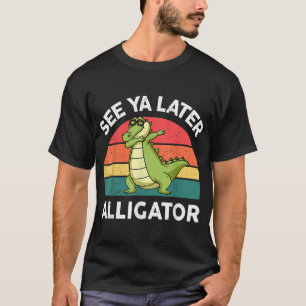 Camiseta Veja Ya Posterior Alligator Toddler Boy Crocodile