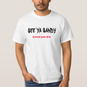 Camiseta Veja Ya Sandy (furacão Sandy)