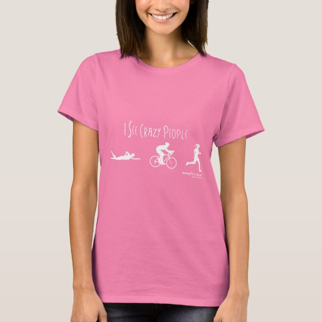 Camiseta Vejo Pessoas Loucas (Frente)