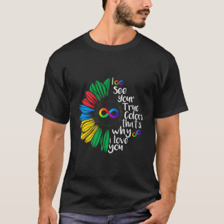 Camiseta Vejo Sua Verdadeira Cor Infinita Neuromergulhadore
