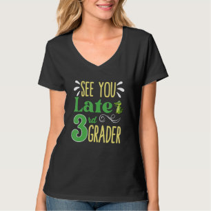 Camiseta Vejo Você Depois Do 3º Ano Do Último Dia Da Escola