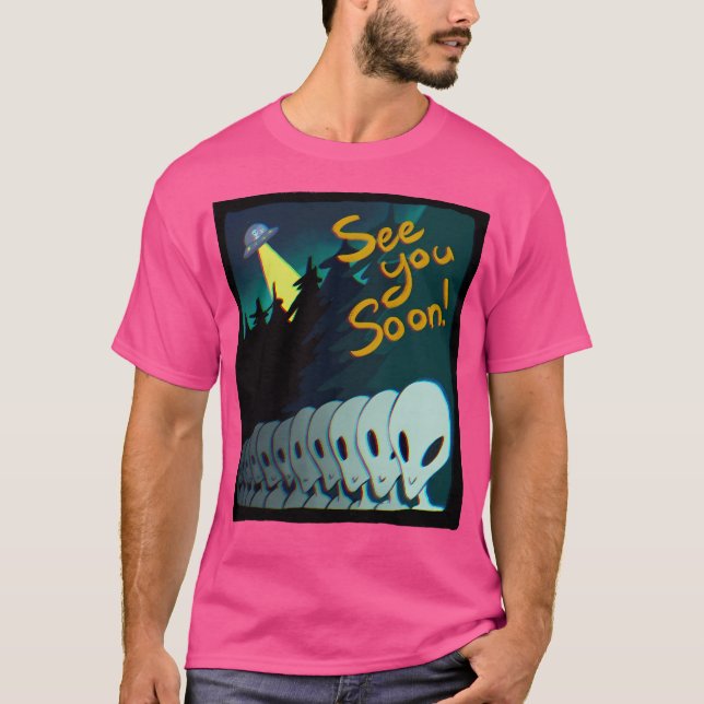 Camiseta Vejo Você Em Breve (Frente)