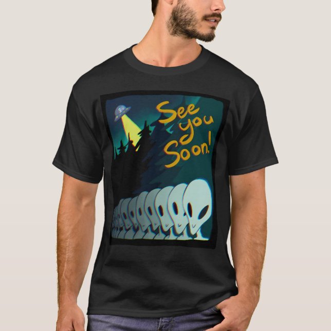 Camiseta Vejo Você Em Breve (Frente)
