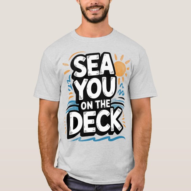 Camiseta Vejo Você na Coberta (Frente)