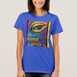 Camiseta Vejo Você No Mardi Gras Eye