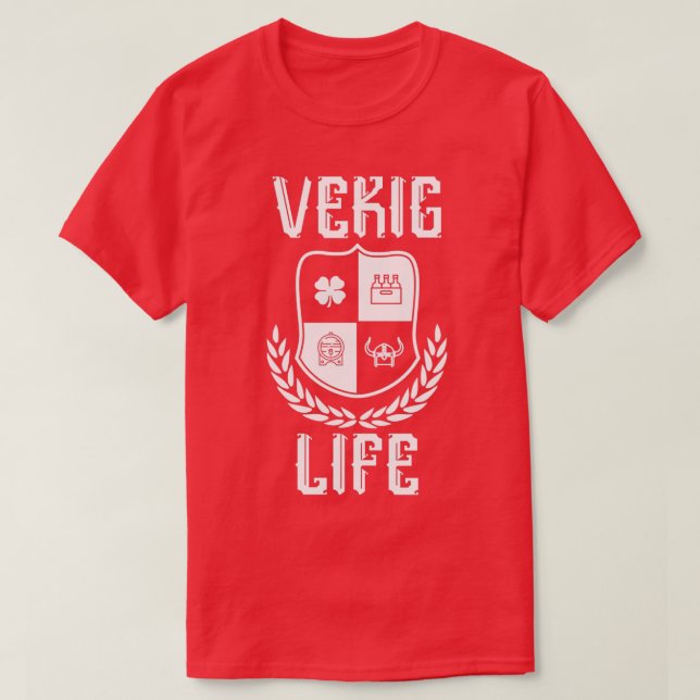 Camiseta Vekig Life (Frente do Design)