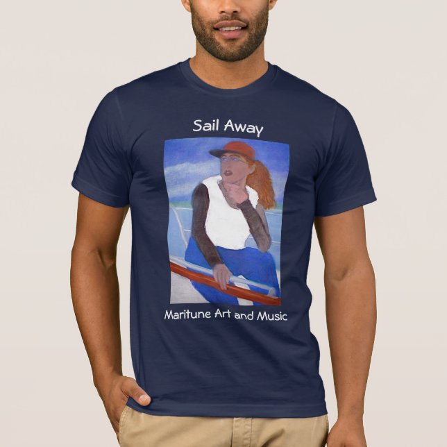 Camiseta Vela afastado (Frente)