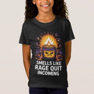 Camiseta Vela de Presente para Jogador de PC Cheira como Ra