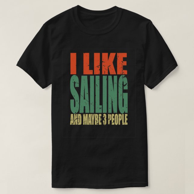 Camiseta Vela Dizendo Engraçado 4 (Frente do Design)
