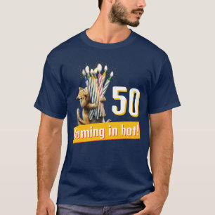 Camiseta Velas de Aniversário de Esquilo