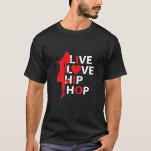 Camiseta Velas de dança de hip hop roupas garotas 90 fantas