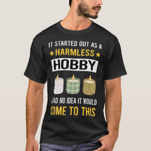 Camiseta Velas de Fazer de Velas de Hobby sem Danos