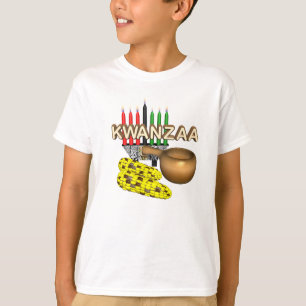 Camiseta Velas de Kwanzaa-