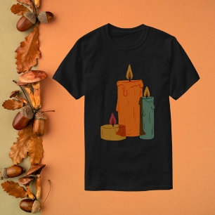 Camiseta Velas de outono russas