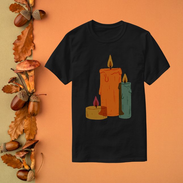 Camiseta Velas de outono russas (Criador carregado)