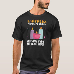 Camiseta Velas Feitas Por Mulheres Me Faz Uma Vela Feliz De