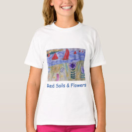 Camiseta Velas Vermelhas e Flores