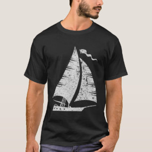 Camiseta Velejador de veleiro à vela iate à vela Motif